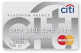 citi platinum select credit card