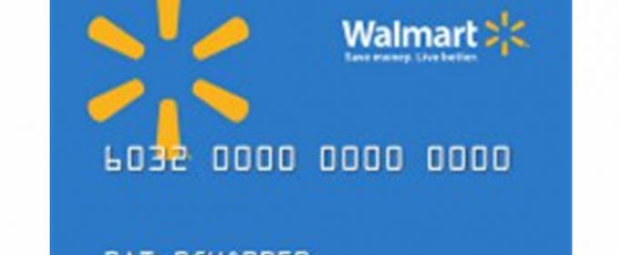 wal mart credit card
