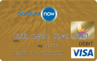 AccountNow® Gold Visa® Prepaid Card