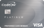 Credit One Bank® Platinum Visa® for Rebuilding Credit