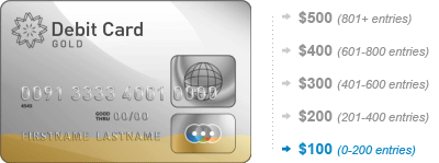 Prepaid Debit Card Giveaway